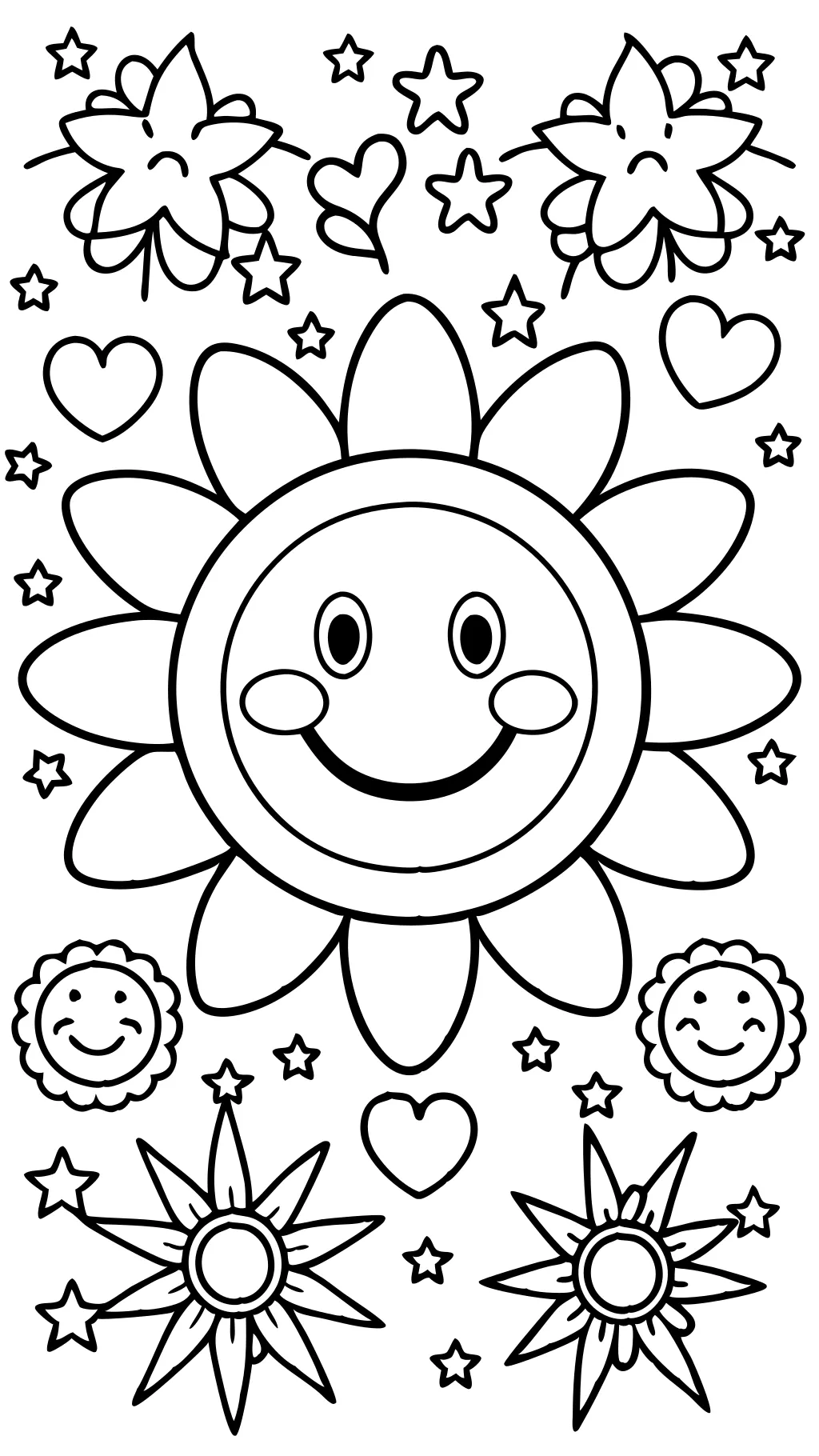 colorer un sourire coloriage